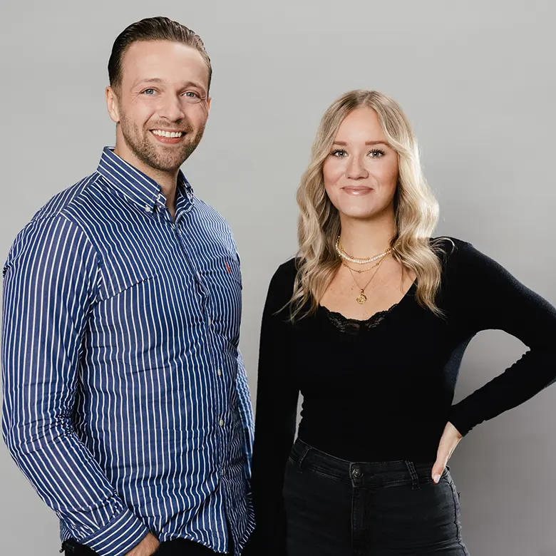 Kevin Kleinstück und Fiona Langer - Ihre Ansprechspartner - Gebäudedienste Kleinstück